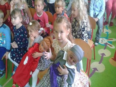 Teatrzyk w przedszkolu - październik 2018r.
