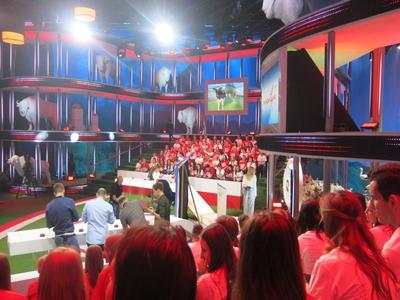 Kraków. Udział w nagraniu programu ,,Kocham Cie Polsko.