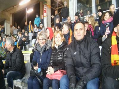 Mecz Korona Kielce-Śląsk Wrocław. Opiekunowie: Anna Konarska-Ciupa, Dorota Łaskawska, Dariusz Chyc.