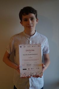Laureat 1 miejsca w II edycji Festiwalu Polszczyzny