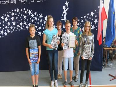 Nagrodzeni w konkursie wiedzowym ,,Tajemnice przyrody