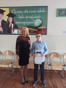 I miejsce w konkursie plastycznym Mój powiat- Moja Ekoprzestrzeń