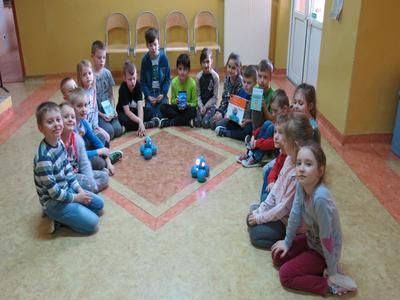 Uczestnicy projektu TU#programujeMY- klasa 1