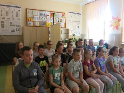 Podsumowanie projektu edukacyjnego klasy II Grupa II- Stop cyberprzemocy- 30 maja 2018r.