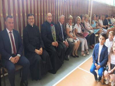 Zaproszeni goście - Burmistrz Gminy Grzegorz Dziubek, Proboszcz parafii Konieczno Krzysztof Pawłowsk