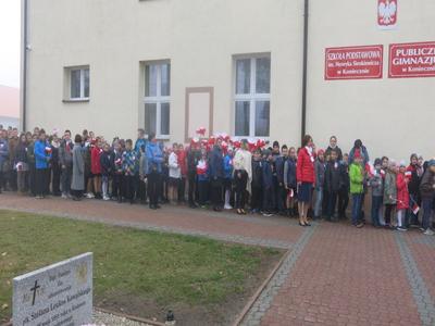 Obchody 100 lecia Niepodległości w naszej szkole.