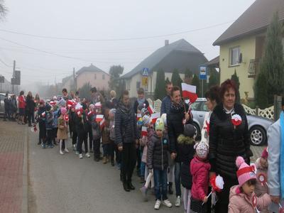 Obchody 100 lecia Niepodległości w naszej szkole.