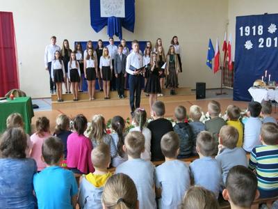Narodowe Święto Niepodległości- akademia szkolna -14 listopada 2018r.