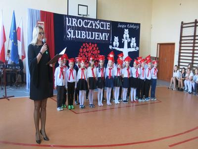 Ślubowanie uczniów klasy 1 - 12 X. 2018r.