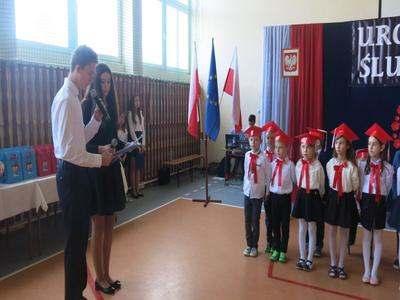 Ślubowanie uczniów klasy 1 - 12 X. 2018r.