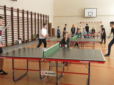 Turniej tenisa stołowego - Zimowisko 2019r.