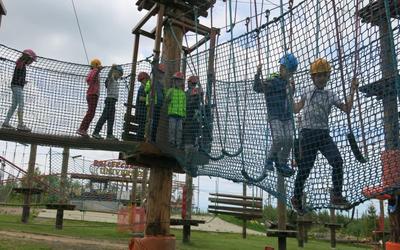 Park linowy - Krajno 2019
