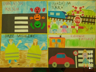 Iga Glaner klasa 3 -  II miejsce w konkursie plastycznym.
