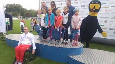 Wiktoria Jakubowska - dekoracja zawodników i wręczenie nagród.