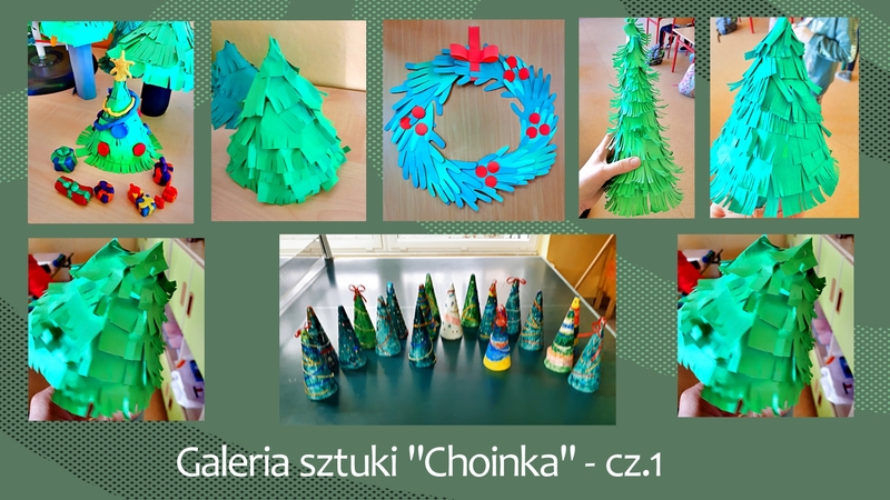 Kolaż zdjęć  (cz.1.) prac uczniów pod hasłem 