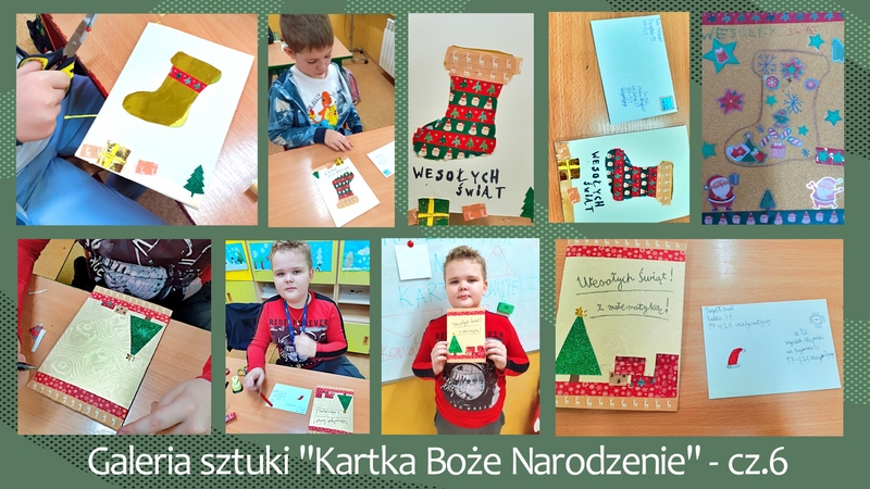 Kolaż zdjęć  (cz.6.) prac uczniów pod hasłem 