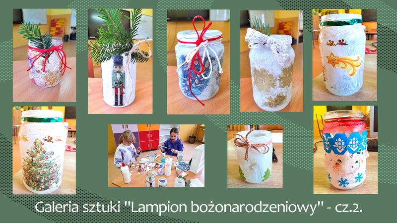 Kolaż zdjęć (cz.2) prac uczniów pod hasłem 