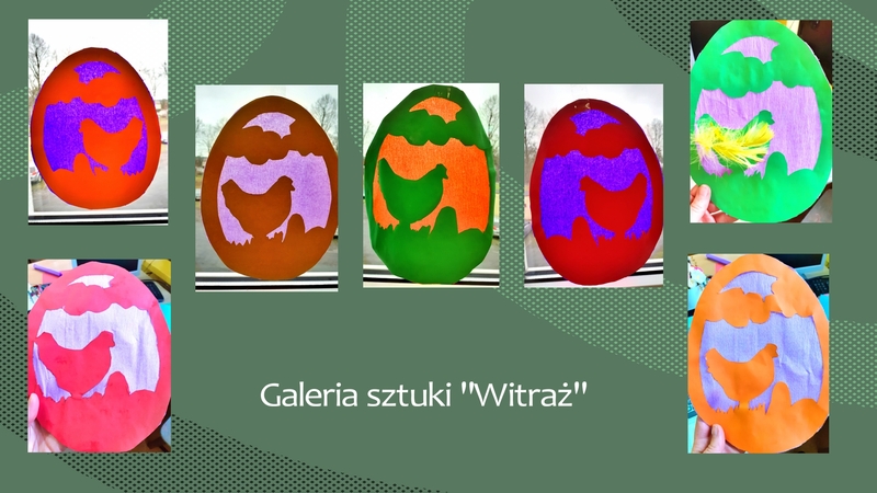 Kolaż zdjęć prac uczniów pod hasłem 
