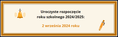 Uroczyste rozpoczęcie roku szkolnego 2024/2025