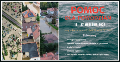 Pomoc dla Powodzian - 18 - 27 września 2024 - PSP w Krzętowie