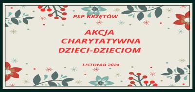 Świąteczna akcja charytatywna DZIECI-DZIECIOM