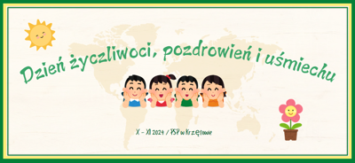 Dzień uśmiechu, życzliwości i pozdrowień - X-XI 2024 / PSP w Krzętowie