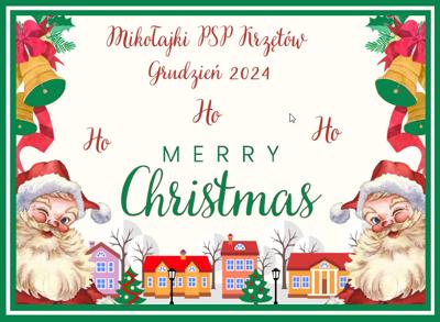 Mikołajki 2024 - PSP w Krzętowie