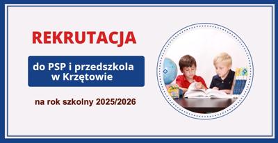 Rekrutacja do PSP w Krzętowie – na rok szkolny 2025/2026