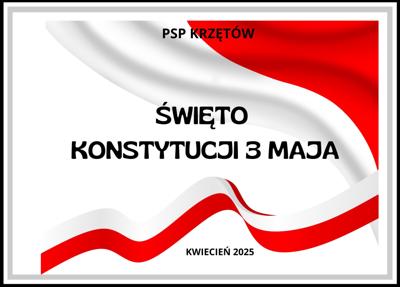 Baner – Święto Konstytucji 3 Maja – kwiecień 2025