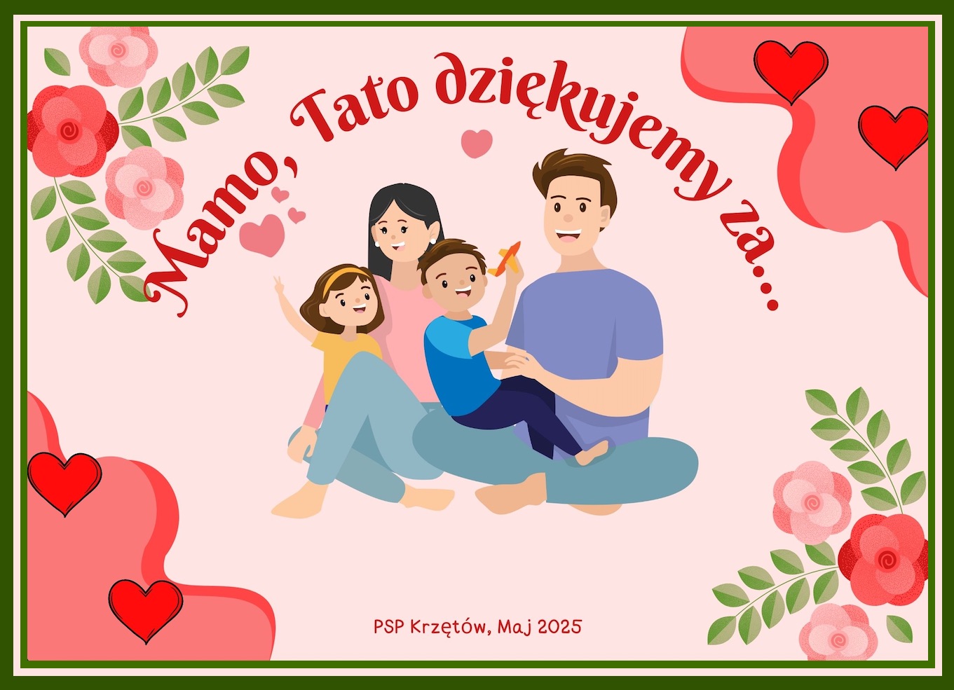Baner – Mamo, Tato dziękujemy za ...– maj 2025 - PSP w Krzętowie.jpg