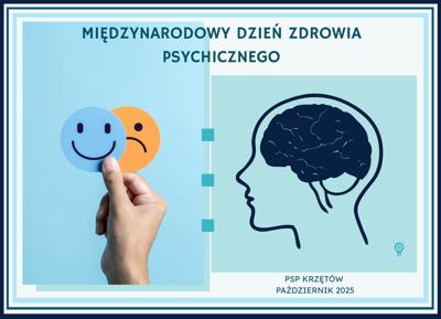 Baner – Zajęcia z profilaktyki zdrowia psychicznego 2025 - PSP w Krzętowie