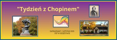 Baner – Tydzień z Chopinem – listopad 2025 – PSP w Krzętowie