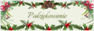 Baner - Jarmark Bożonarodzeniowy 2025 - PODZIĘKOWANIE - 14 grudnia 2025 - PSP w Krzętowie