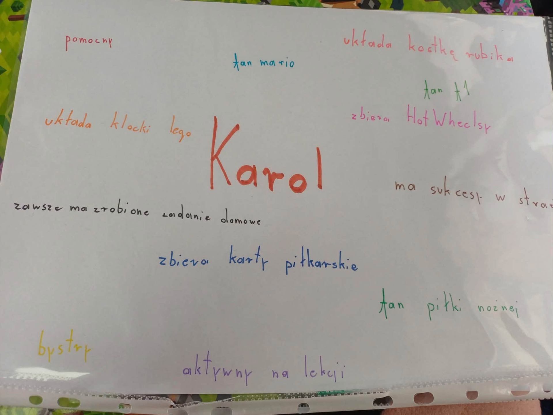Lekcja geografii V klasy w terenie pod hasłem „Czytamy mapę najbliższej okolicy”