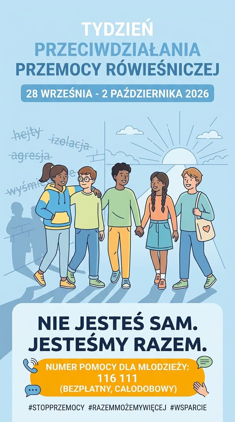 Tydzień Przeciwdziałania Przemocy Rówieśniczej w Szkole Podstawowej im. Doktora