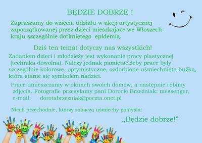 "BĘDZIE DOBRZE"