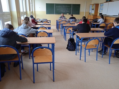 Szkolny konkurs Wiedzy z BHP listopad 2021 r