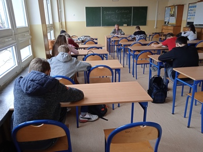 Szkolny konkurs Wiedzy z BHP listopad 2021 r