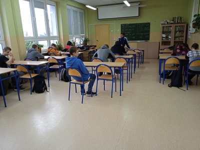 Szkolny konkurs Wiedzy z BHP listopad 2021 r