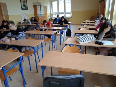 Szkolny konkurs Wiedzy z BHP listopad 2021 r