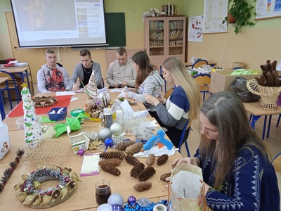 Warsztaty ozdób bożonarodzeniowych 2021 r.