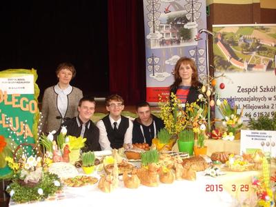 Stoły wielkanocne - Moszczenica 2015