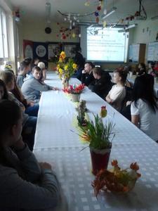 Dnia 27.03.2018r. odbyło się spotkanie integracyjne społeczności lokalnej w ZSCKU w Sulejowie w rama