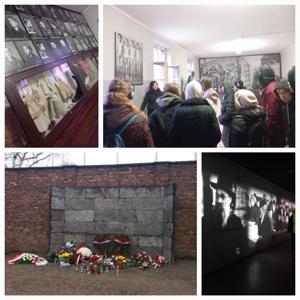 Ucziowie naszej szkoły w Muzeum Auschwitz-Birkenau