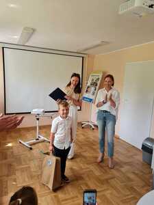 Kacper Kubicki - laureat II miejsca w VI Międzyszkolnego Logopedycznego Konkursu Plasycznego "Gdzie ukryła się głoska". GRATULACJE !!!