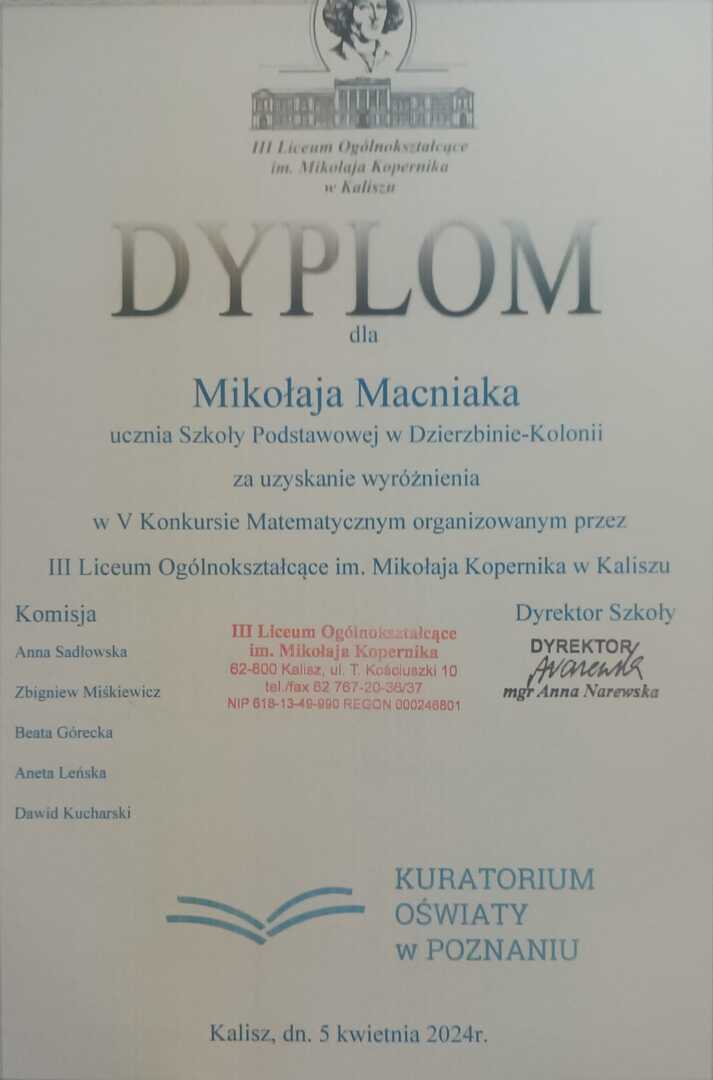 Tutaj powinien być opis