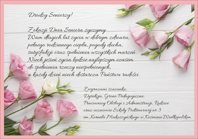 Życzenia dla Seniorów