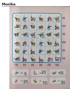 Gra logiczna - karta pracy