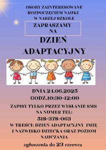 Dzień adaptacyjny