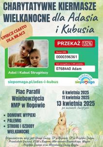 Kiermasz Palemek i Dekoracji Świątecznych – wspólna pomoc dla Adasia i Kubusia